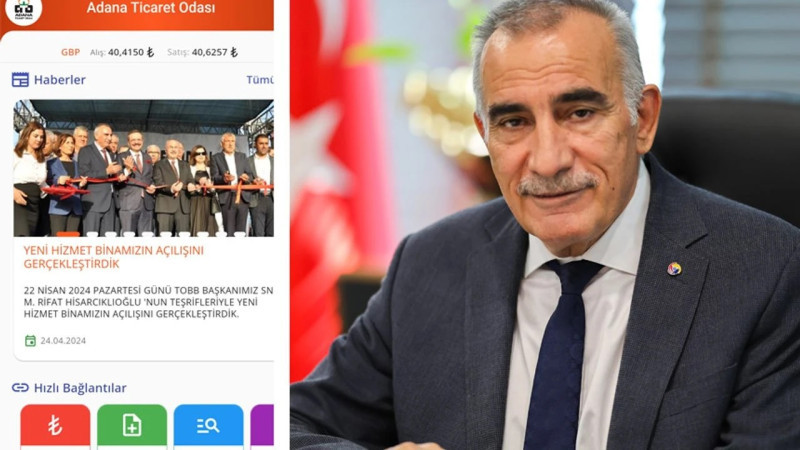 Adana Ticaret Odası Mobil Uygulama hayata geçirildi