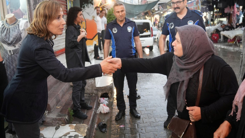 Başkan Tekin zabıta ekipleriyle denetimlere katıldı