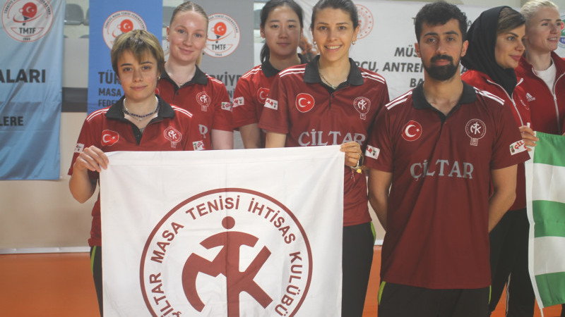 ÇİLTAR Masa Tenisi SK 5.Kez Süper Lig Şampiyonu