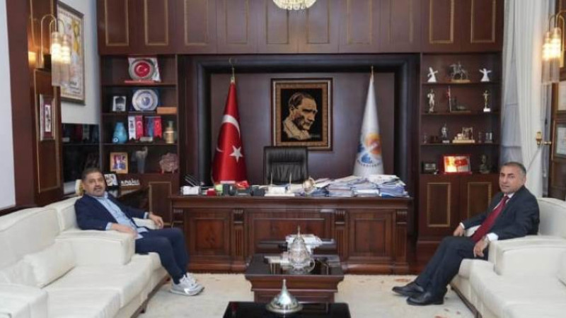 Güngör Geçer, TÜRKONFED Başkanı Süleyman Sönmez’i Ağırladı