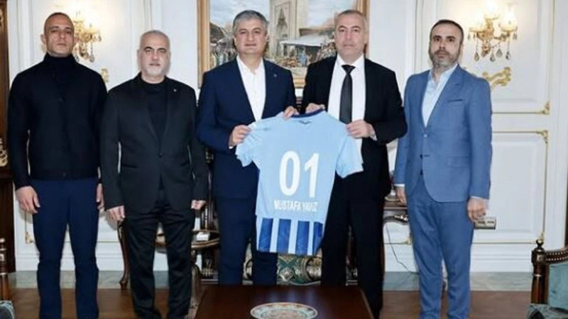 Adana Demirspor'dan Vali Mustafa Yavuz’a Ziyaret