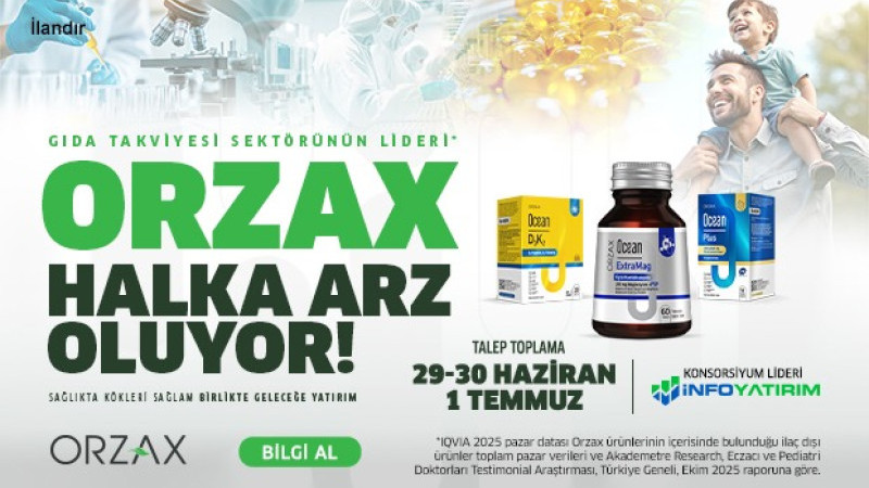 Orzax halka arz oluyor
