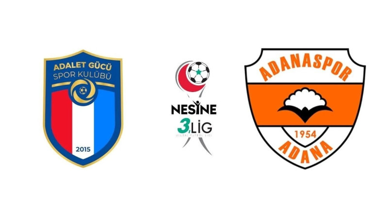 Adanaspor ve Adaletgücü'nün 3. Lig'deki Rakipleri Belli Oldu