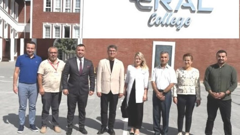  Eral Okulları,  Fen-Edebiyat Fakültesi Heyetini Ağırladı