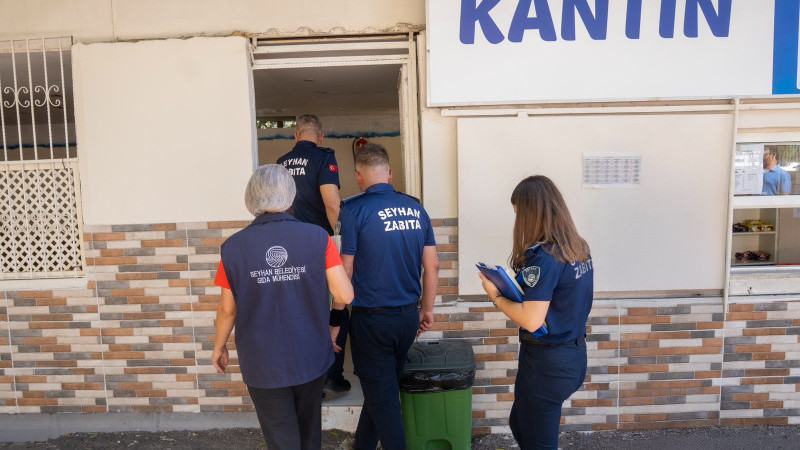Seyhan Zabıtası’ndan Kantinlerde Sağlık Denetimi